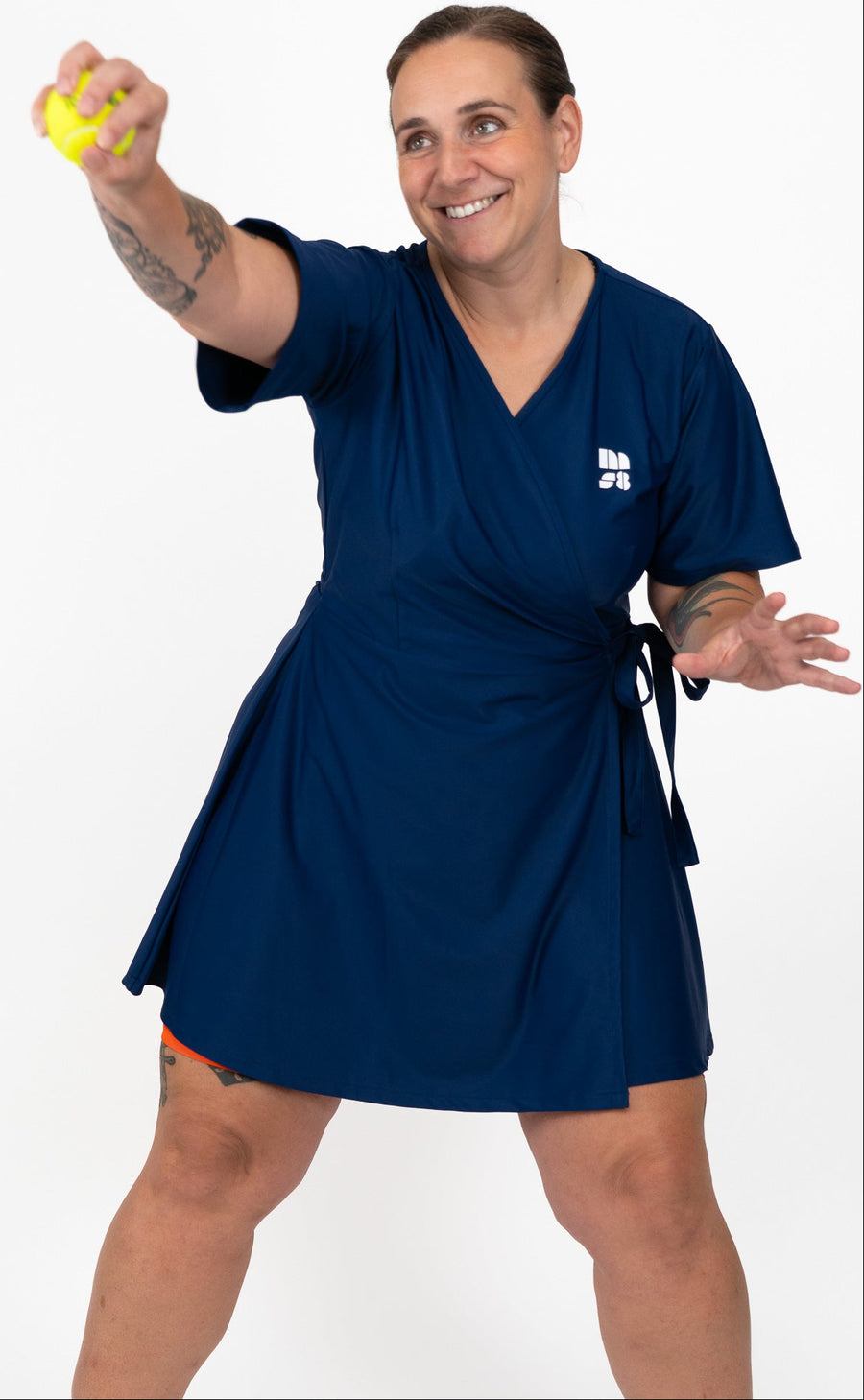 Model wearing Macau Street 8 clothing